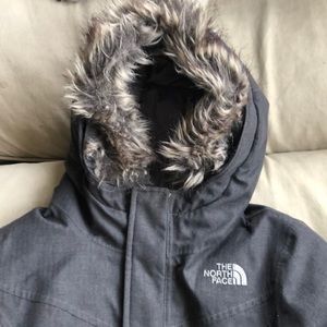 Girls 10-12 NORTH FACE winter parka